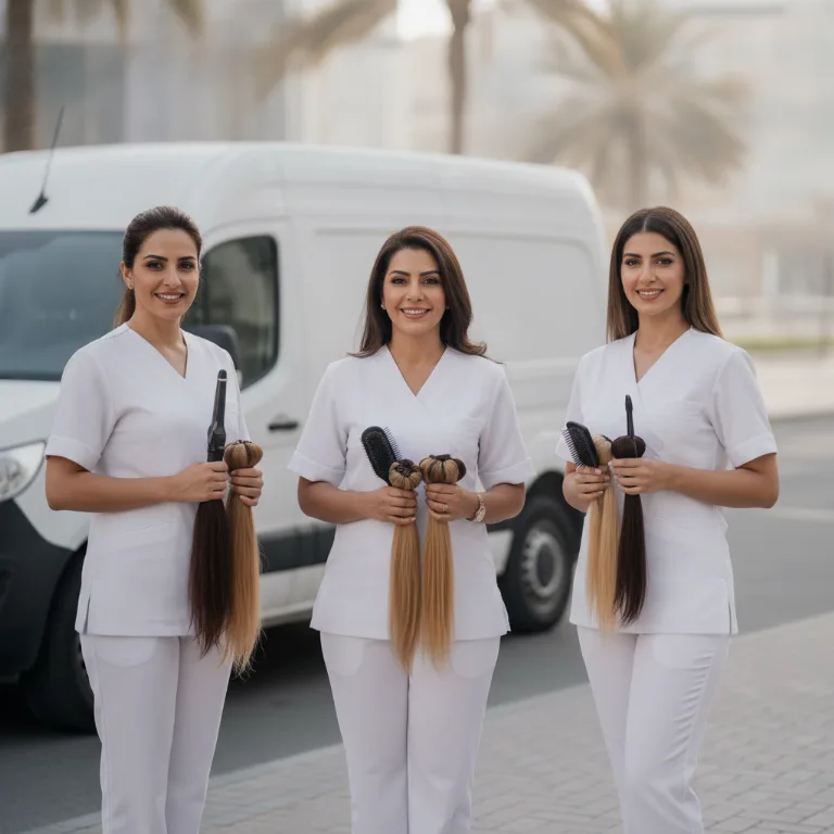 Hair Extensions team in Tarif Kalba